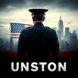 A movie poster for a TV show titled 'United We Stand', featuring a fictional scenario where America is a dictatorship