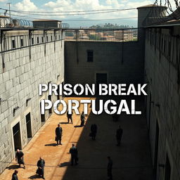 A realistic depiction of a prison setting in Portugal