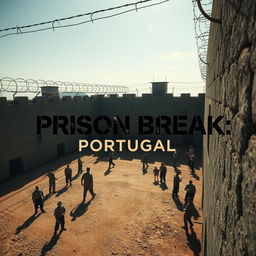 A realistic depiction of a prison setting in Portugal