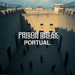 A realistic depiction of a prison setting in Portugal