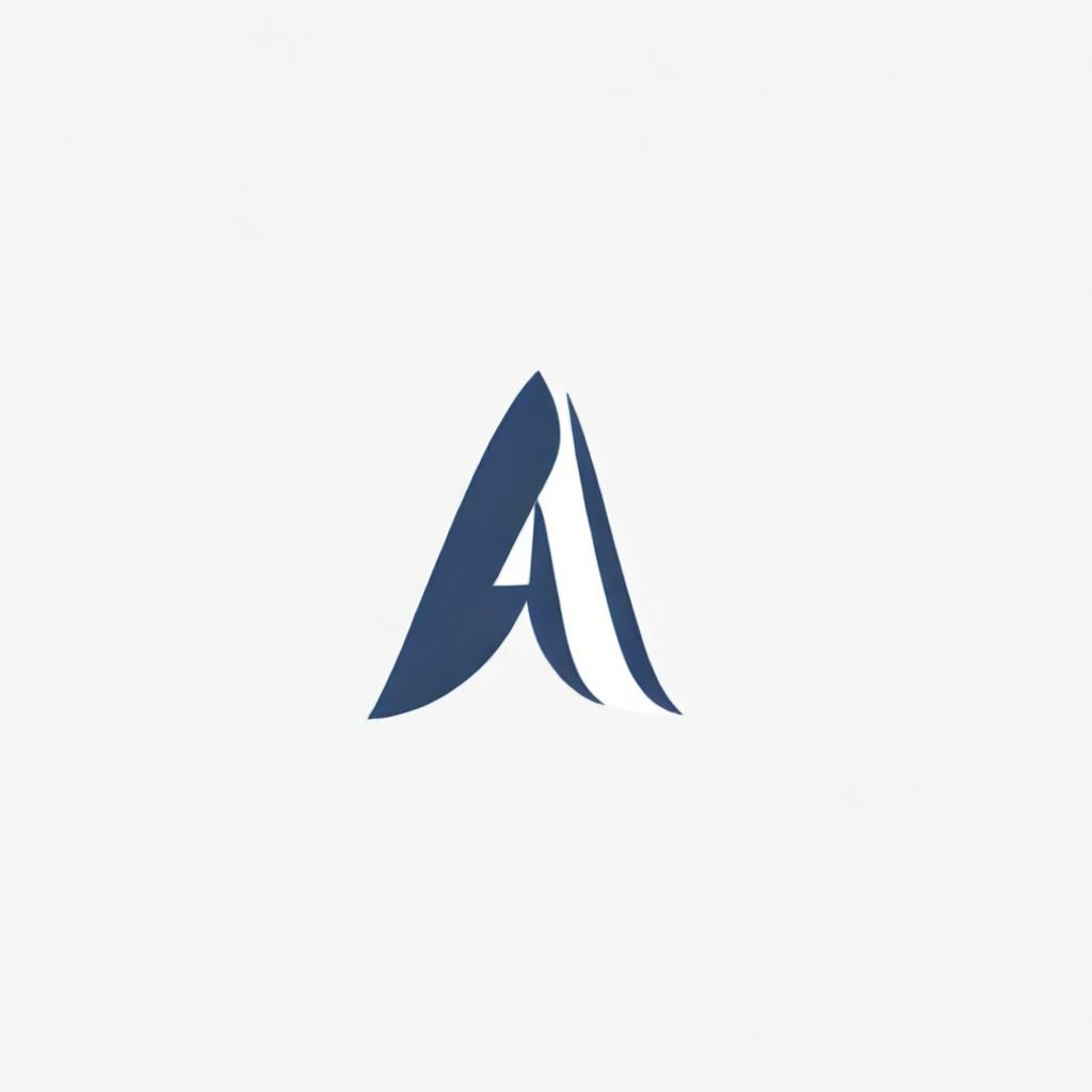 Create a sleek and modern logo featuring the letters 'AK' in a unique and creative design.