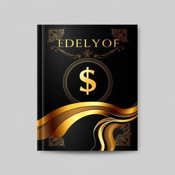 The cover of an e-book featuring an elegant combination of black and gold colors, with a large, prominent money symbol in the center