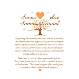 A heartfelt and beautifully designed acknowledgment page expressing gratitude and appreciation