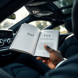 A close-up image focusing on the interior of a luxurious Mercedes Benz