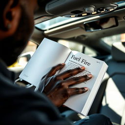 A close-up image focusing on the interior of a luxurious Mercedes Benz