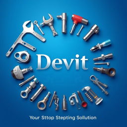 A visually appealing poster for the plumbing store 'Devit'