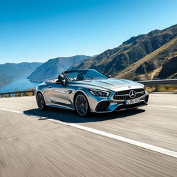 A luxurious hybrid car that beautifully combines the refined elegance of the Hyundai Grandeur HG220 with the sporty performance aesthetic of the Mercedes AMG SL63