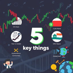 A dynamic stock market-themed background featuring fluctuating stock charts, candlestick patterns, and an abstract rollercoaster image, symbolizing market volatility