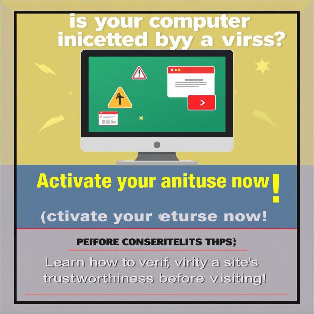 An engaging informational poster about computer security