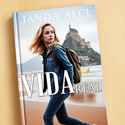 A book cover titled 'VIDA REAL' with a crown near the title