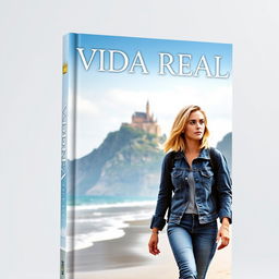 A book cover titled 'VIDA REAL' with a crown near the title