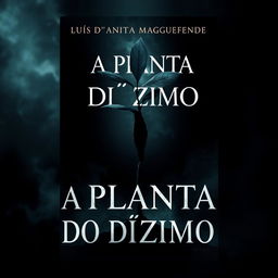 Book cover design for the title 'A PLANTA DO DÍZIMO' by Luís d'Anita Maguenende