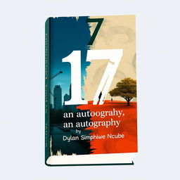 A captivating book cover for "17, an autobiography by Dylan Simphiwe Ncube