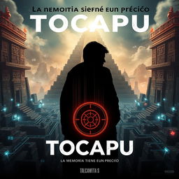 A movie poster for a sci-fi thriller film titled "Tocapu," with the tagline "La memoria tiene un precio