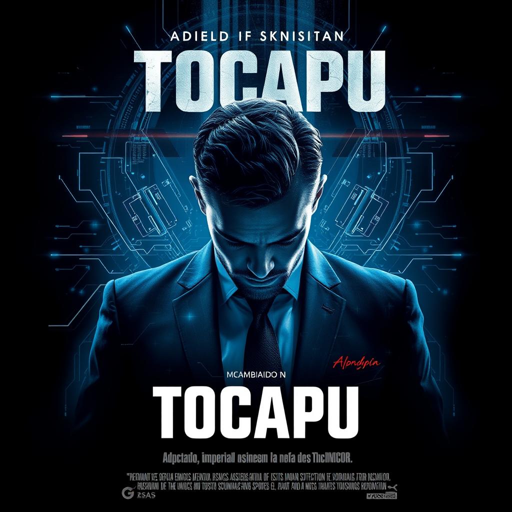 A gripping sci-fi thriller movie poster featuring the title "Tocapu