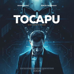 A gripping sci-fi thriller movie poster featuring the title "Tocapu