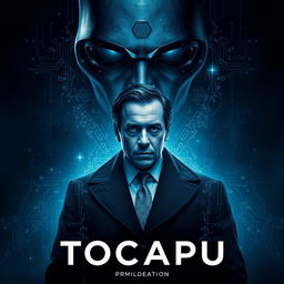 A gripping sci-fi thriller movie poster featuring the title "Tocapu