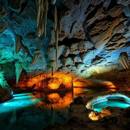 A captivating exploration of five underground wonders of the world, showcasing their breathtaking beauty