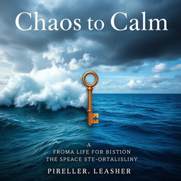 A serene and hopeful image illustrating transformation from chaos to calm