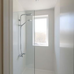 A compact bathroom with dimensions of 1