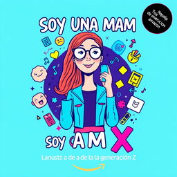 A book cover for "Soy Una Mam X: Anécdotas de una Mamá de la Generación Z"