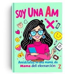 A book cover for "Soy Una Mam X: Anécdotas de una Mamá de la Generación Z"