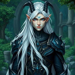 A male character that combines the essence of a draconid and a high elf, embodying both elegance and strength