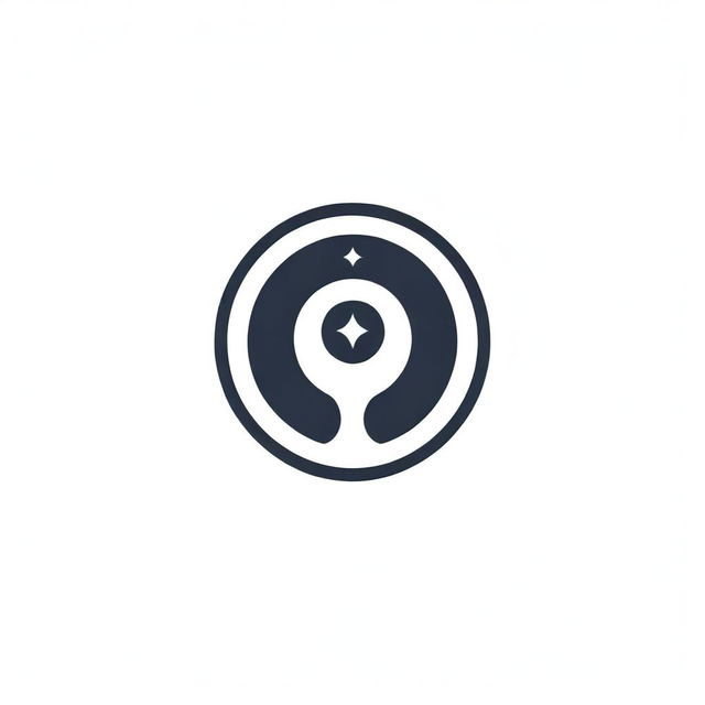 Design a minimalist and aesthetic Youth Organization logo on a clean white background. The logo should incorporate elements representing youth, vitality, and unity.