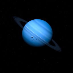 Neptune at opposition with its celestial beauty fully visible