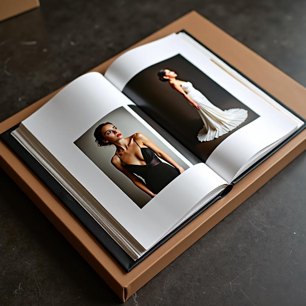 An elegant and beautiful photo book design