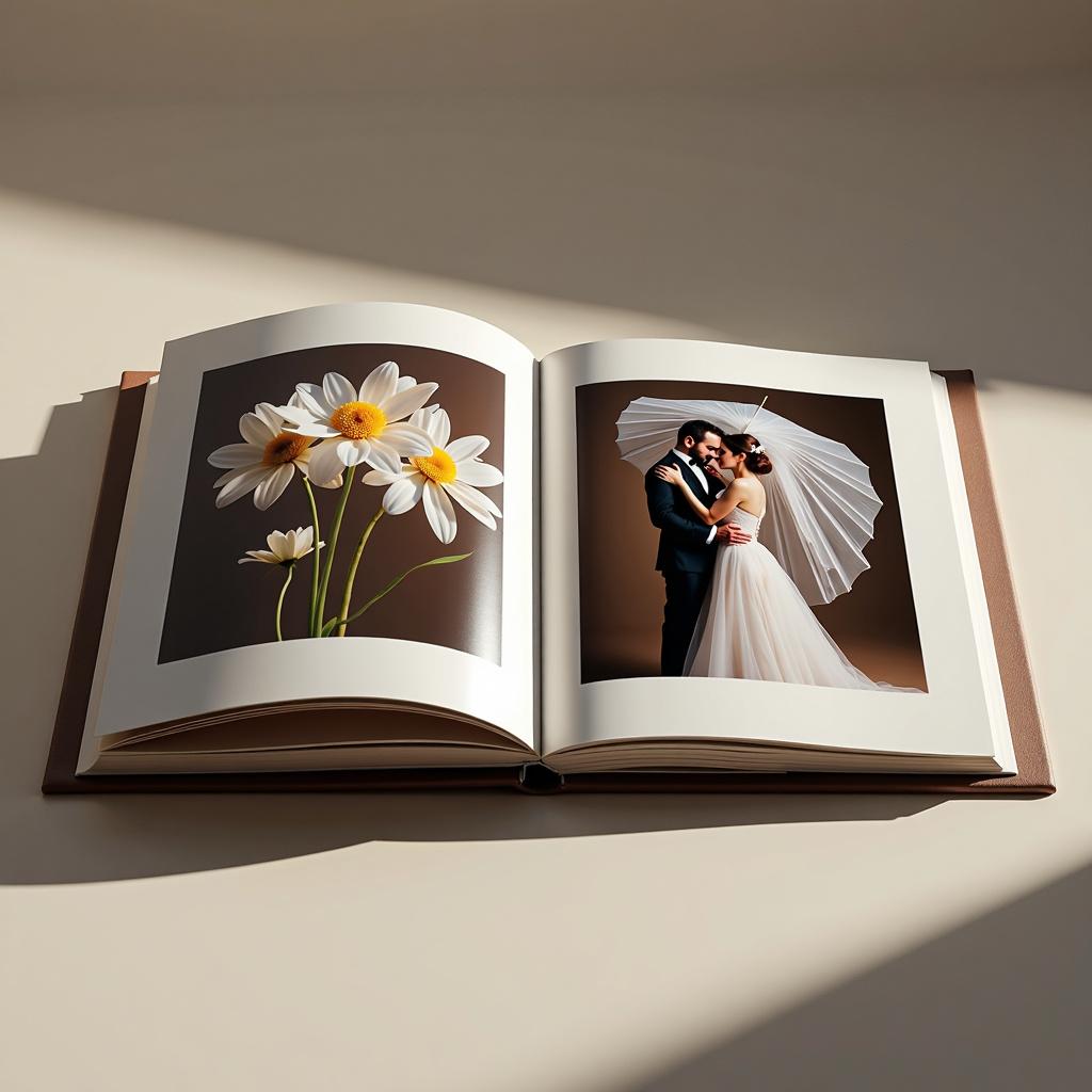 An elegant and beautiful photo book design