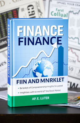 A detailed and comprehensive finance book cover that provides insights into the world of the stock market