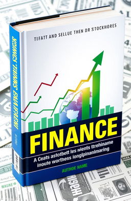 A detailed and comprehensive finance book cover that provides insights into the world of the stock market