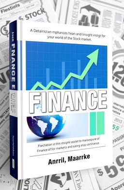 A detailed and comprehensive finance book cover that provides insights into the world of the stock market