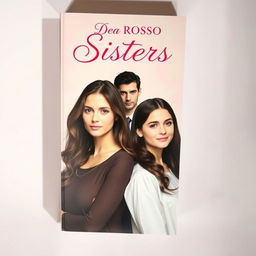 Book cover for a romance novel titled "Sisters", designed in the style of promo photos from the series "Knock on My Door"