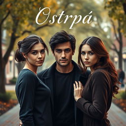 A realistic book cover for a romantic story titled 'Сёстры'