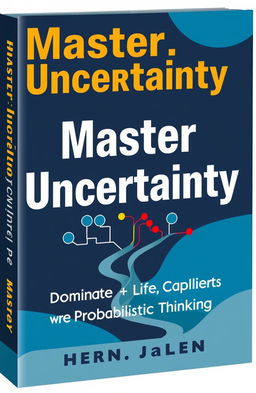 Design a captivating book cover for 'Master Uncertainty: Dominate Life’s Complexities with Probabilistic Thinking'