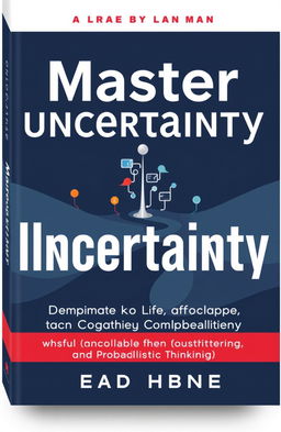 Design a captivating book cover for 'Master Uncertainty: Dominate Life’s Complexities with Probabilistic Thinking'