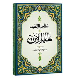 A beautifully designed book cover that combines classic Islamic art with modern design elements