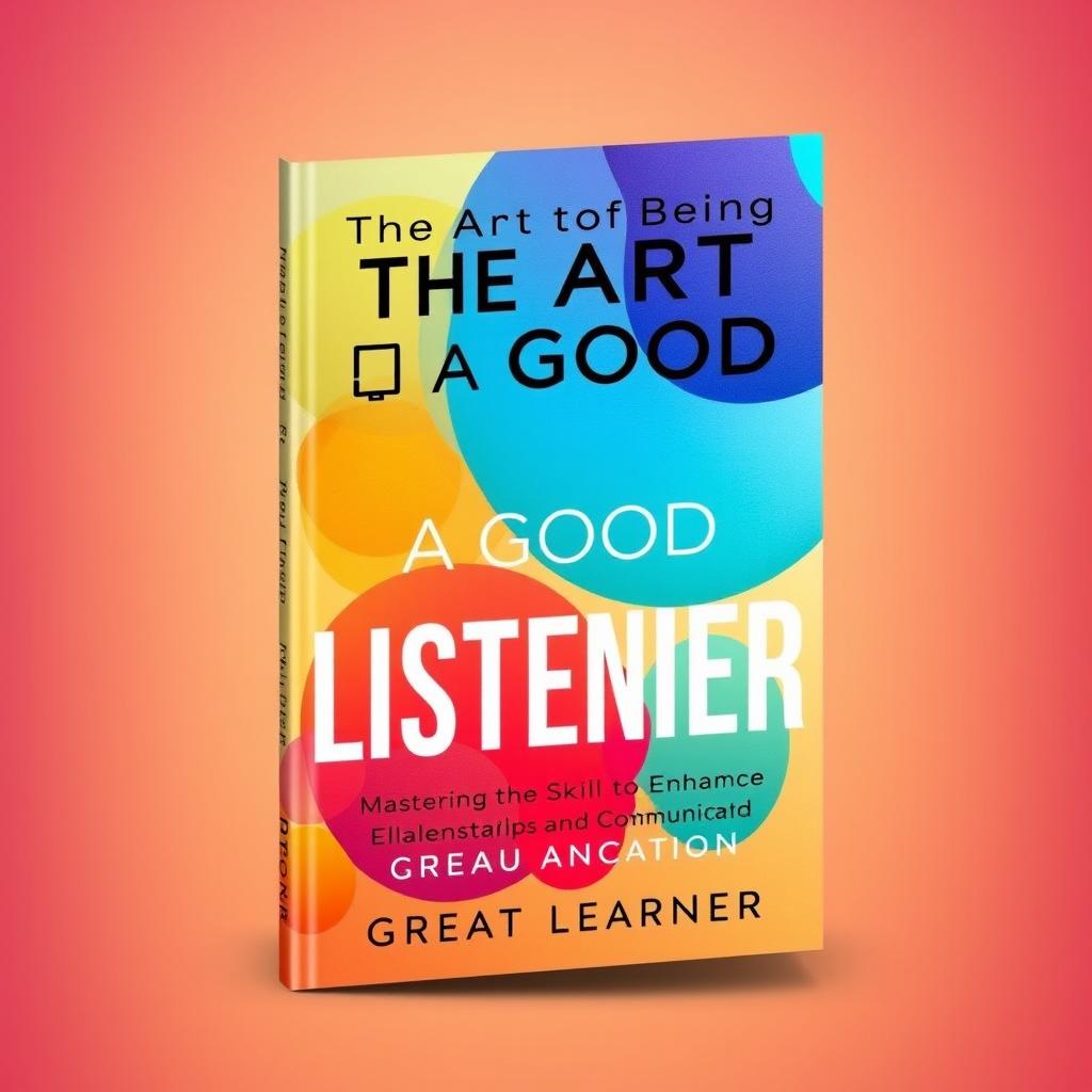 Title: The Art of Being a Good Listener, Subtitle: Mastering the Skill to Enhance Relationships and Communication, Author: Great Learner