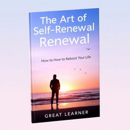 A rejuvenating book cover reflecting the theme of personal renewal and transformation