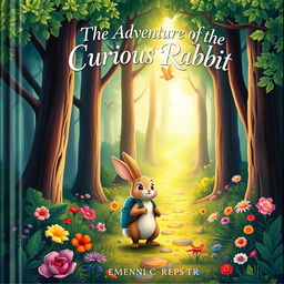 Cover of the book 'The Adventure of the Curious Rabbit'