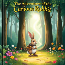 Cover of the book 'The Adventure of the Curious Rabbit'