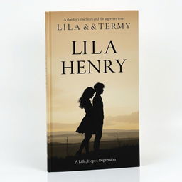 A captivating book cover featuring the silhouettes of two characters, Lila and Henry