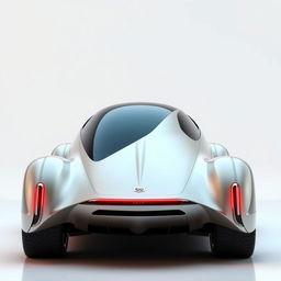 A futuristic supercar conceptualized by Khyzyl Saleem, taking inspiration from the 1940 Cadillac Coupe and transforming it into a visionary concept car