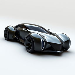 A futuristic supercar conceptualized by Khyzyl Saleem, taking inspiration from the 1940 Cadillac Coupe and transforming it into a visionary concept car