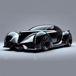 A supercar inspired by the 1940 Cadillac Coupe, conceptualized by the renowned designer Khyzyl Saleem