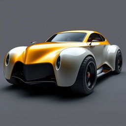 A supercar inspired by the 1940 Cadillac Coupe, conceptualized by the renowned designer Khyzyl Saleem