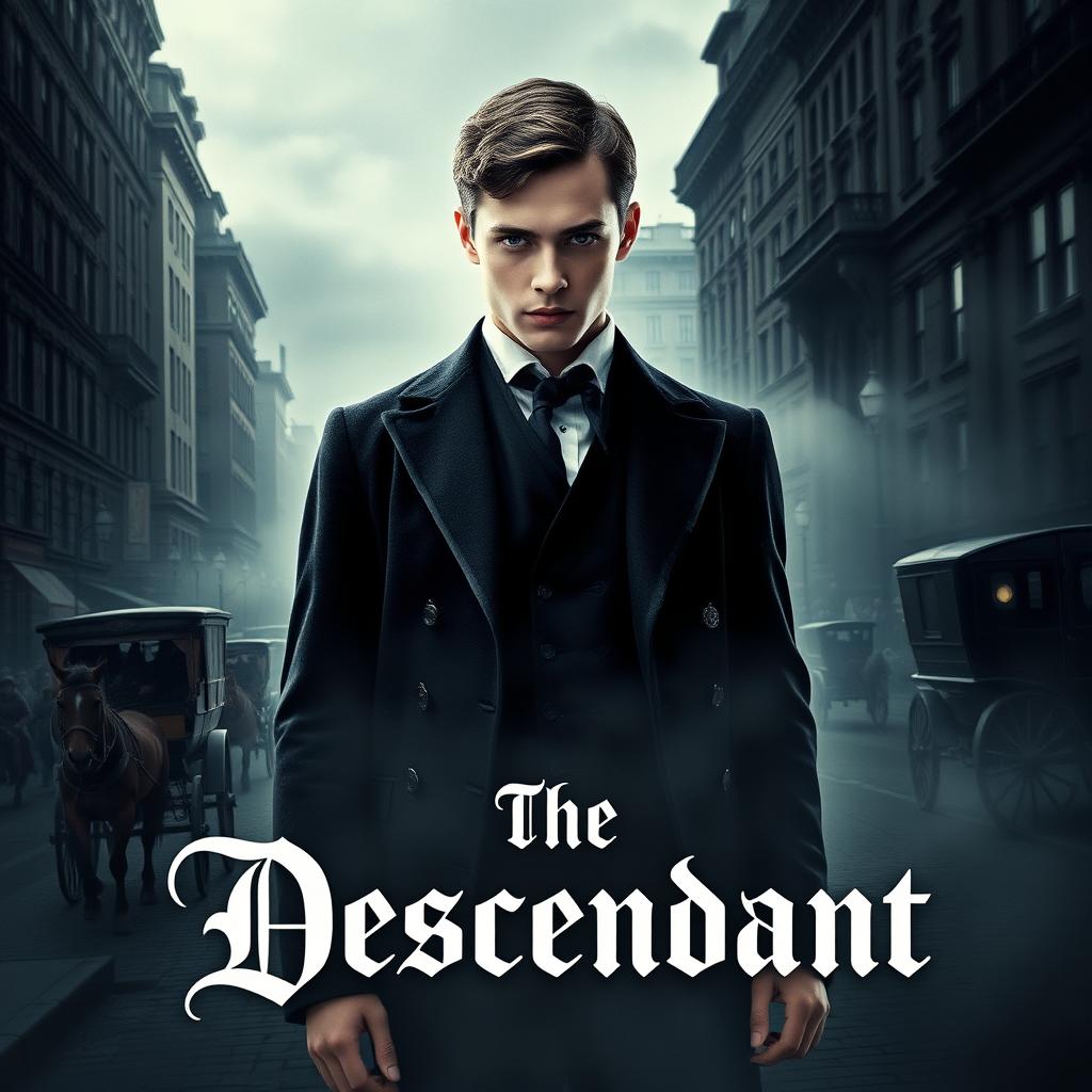 An intriguing poster for the movie "The Descendant," set in 1800 New York