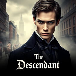 An intriguing poster for the movie "The Descendant," set in 1800 New York